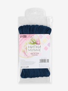 Нитки мулине №3750, 8±1 м, набор 6 шт., тёмно-синий - Фото 4