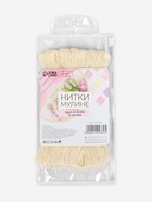 Нитки мулине №ECRU, 8±1 м, набор 6 шт., экрю - Фото 4