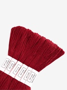 Нитки мулине №816, 8±1 м, набор 6 шт., ярко-красные - Фото 2