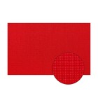 Канва для вышивания №11, 30 × 20 см, цвет красный - Фото 1