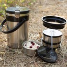 Термос для еды «Амет. Экспресс» 1с2391, 1.8 л, (3 контейнера × 0.6 л), 74 °С, 6 ч - Фото 6