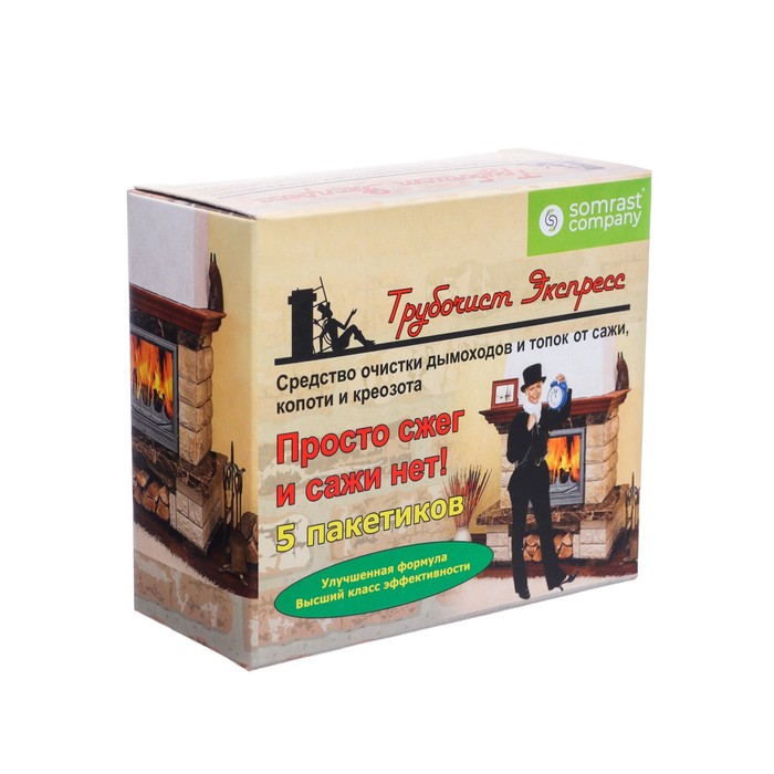 Средство для очистки дымоходов от сажи «Трубочист Экспресс», 5 шт. - Фото 1