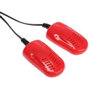 Сушилка для обуви Luazon LSO-03, 10 см, детская, 12 Вт, с индикатором, красная - Фото 1