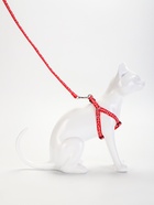 Комплект прошитый «Жираф», ширина 1 см, поводок 120 см, шлейка 23-35 см, красный - Фото 2