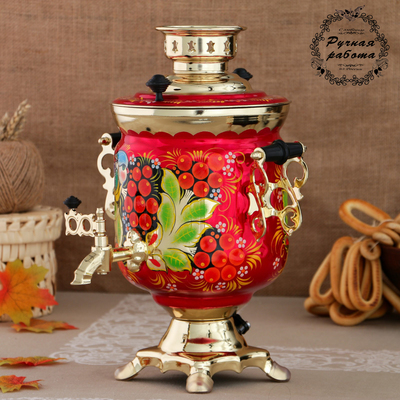 Самовар электрический «Рябина», банка, 3 л