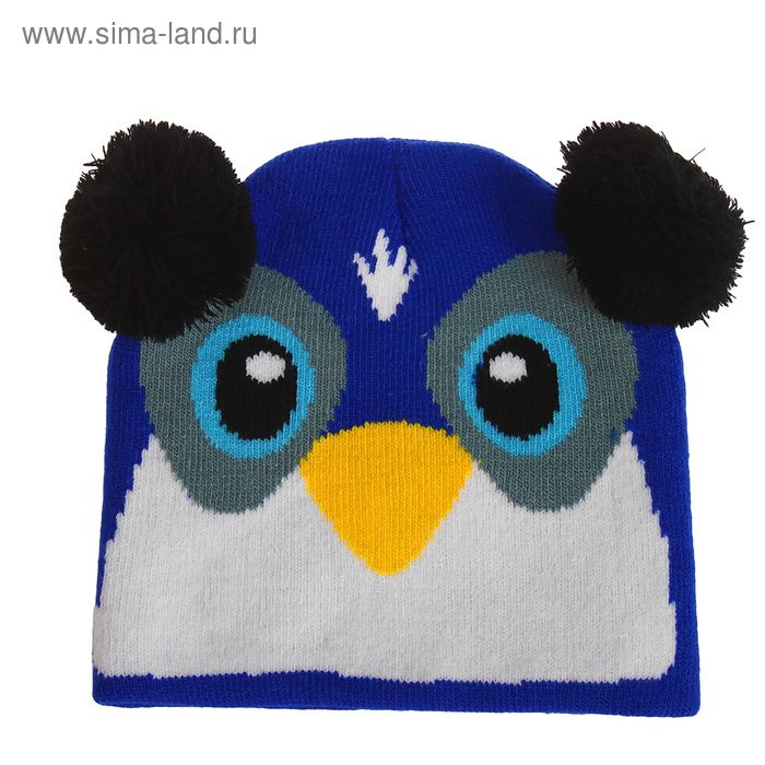 Шапка детская "Пингвин", р-р 50-55 - Фото 1