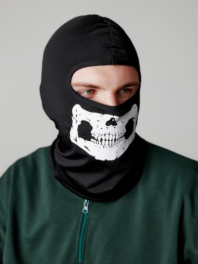 Маска-балаклава защитная, хлопок 50% синтетика 50%, размер универсальный