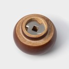 Мельница для специй Доляна «Дуновение леса», 10.5×4.5 см, керамический механизм, коричневая - Фото 4