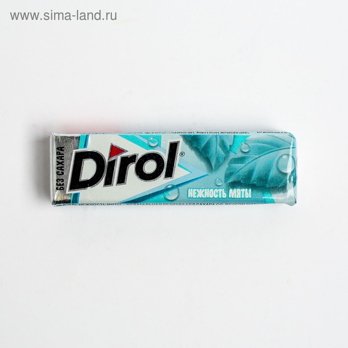 Жевательная резинка Dirol Сладкая мята, 13,6г. - Фото 1