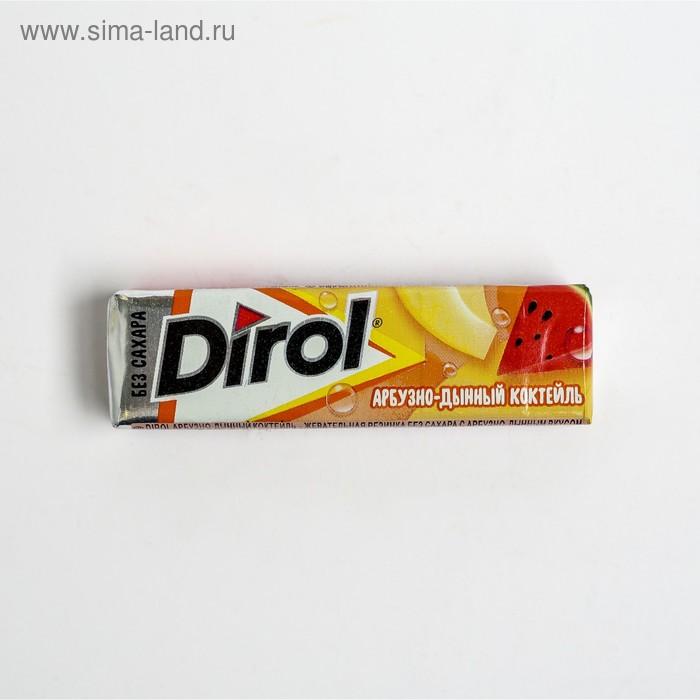 Жевательная резинка Dirol Арбузно-дынный, 13,6г. - Фото 1