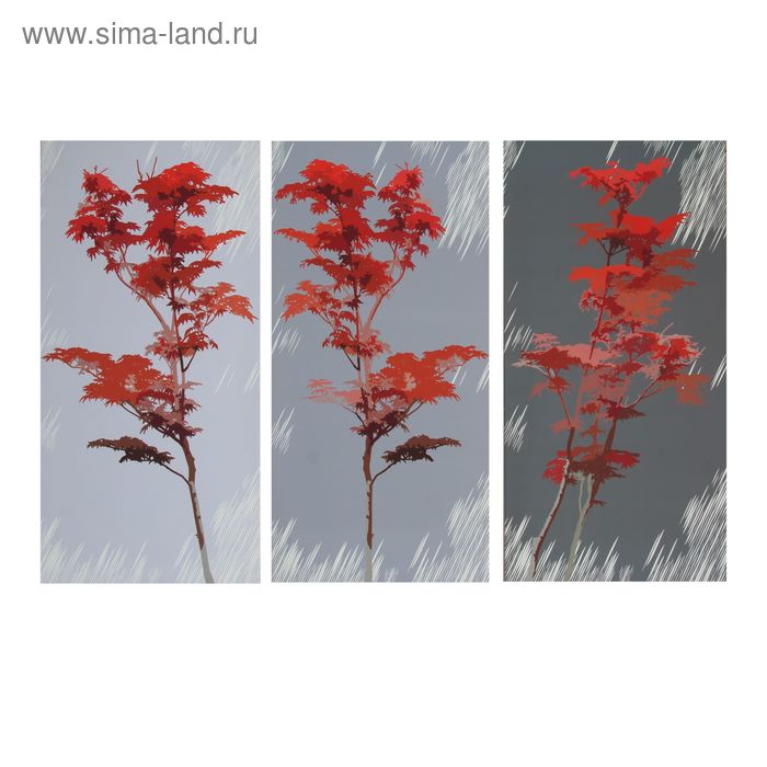 Картина модульная на подрамнике "Элегия"3-40х80 см - Фото 1