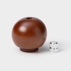 Мельница для специй Доляна «Дуновение леса», 26.5×5 см, керамический механизм, коричневая - Фото 3