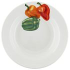 Тарелка глубокая 250 мл «Овощи», d=20 см, рисунок МИКС - Фото 2