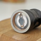 Мельница для специй Доляна «Дуновение леса», 10.5×4.5 см, керамический механизм, чёрная - Фото 4