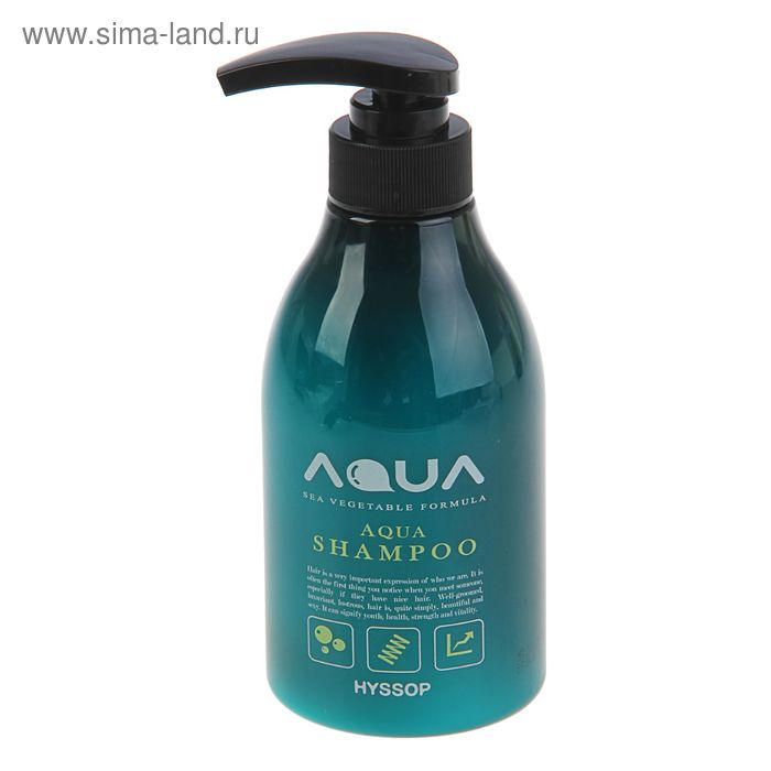 Шампунь питательный AQUA "Морские водоросли" Professional, 400мл - Фото 1
