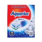 Таблетки для посудомоечных машин Aquarius All in1, 28 шт. - фото 5898200