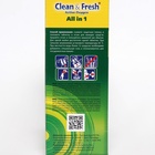 Таблетки для посудомоечных машин Clean & Fresh All in 1, + очиститель, 60 шт. - Фото 7