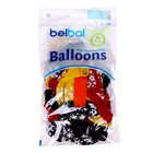 Воздушные шары латексные 14" «Звёзды большие», 25 шт., кристалл, МИКС - Фото 3