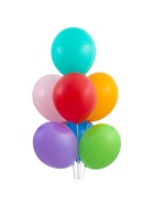 Воздушные шары латексные 14", пастель, 50 шт., МИКС - Фото 3