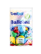 Воздушные шары латексные 14", пастель, 50 шт., МИКС - Фото 2