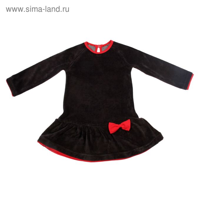 Платье для девочки, рост 116 (30) см, цвет серый В-007_Д - Фото 1