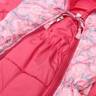 Комбинезон для девочки "Малыш" шелтер, рост 98 см, принт+розовый - Фото 4