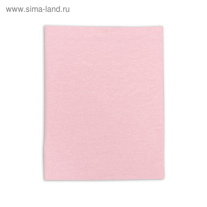 Пеленка детская фланелевая, размер 75*120 см, цвет розовый 12402-С - Фото 1