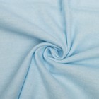 Пеленка детская фланелевая, размер 75*120 см, цвет голубой 12402-С - Фото 3