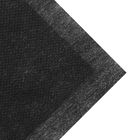 Флизелин клеевой сплошной, 30г/кв.м, 50х100см, цвет черный - Фото 2
