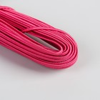 Тесьма отделочная "Сутаж", ширина 2,5мм, длина 20±1м, цвет ярко-розовый - Фото 2