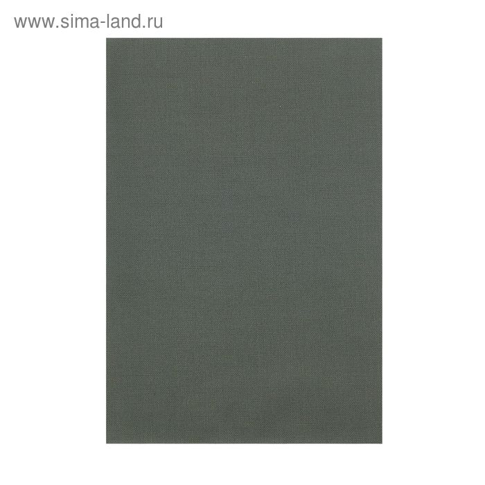 Ткань для пэчворка Kona Cotton, 50х55см, 122±5г/кв.м, GRAPHITE, цвет серый - Фото 1