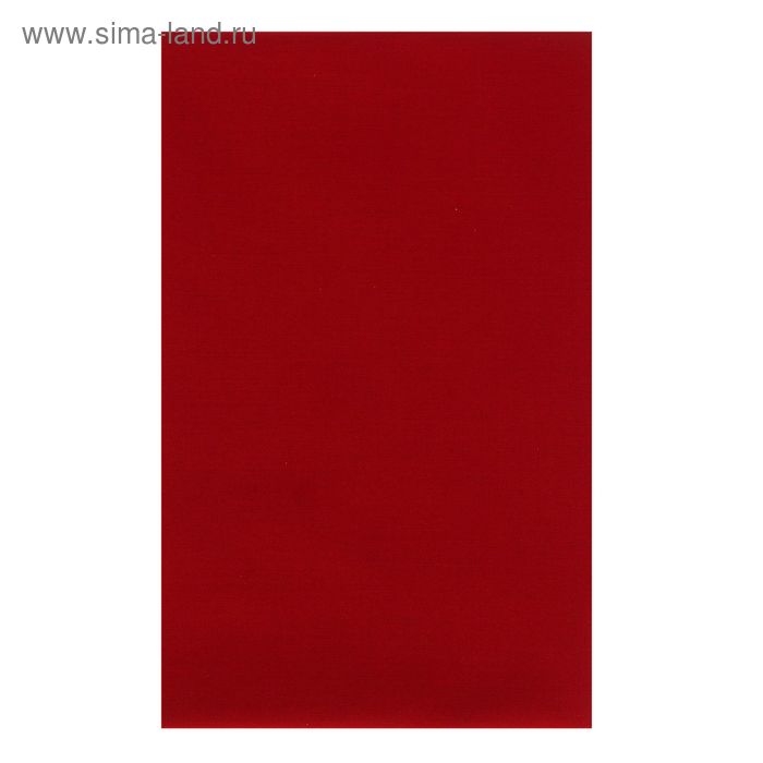 Ткань для пэчворка Kona Cotton, 50х55см, 122±5г/кв.м, RUBY, цвет рубиновый - Фото 1