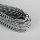 Тесьма отделочная "Сутаж", ширина 2,5мм, длина 20±1м, цвет серый - Фото 2