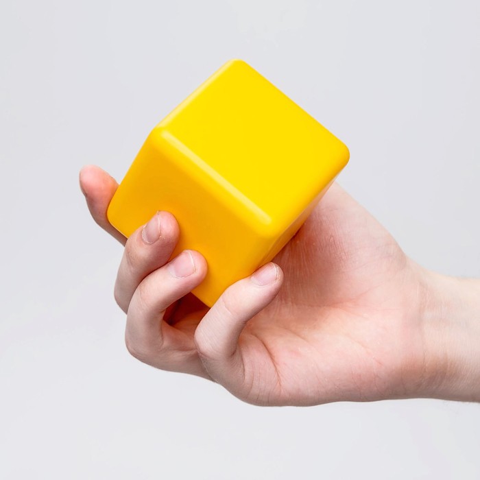 Набор цветных кубиков,16 штук 6 × 6 см - фото 1899482683