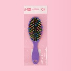 Расчёска массажная, 7×22(±1) см, МИКС - Фото 4