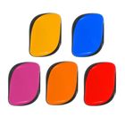 Расчёска массажная, с футляром, фигурная, цвета МИКС - Фото 3