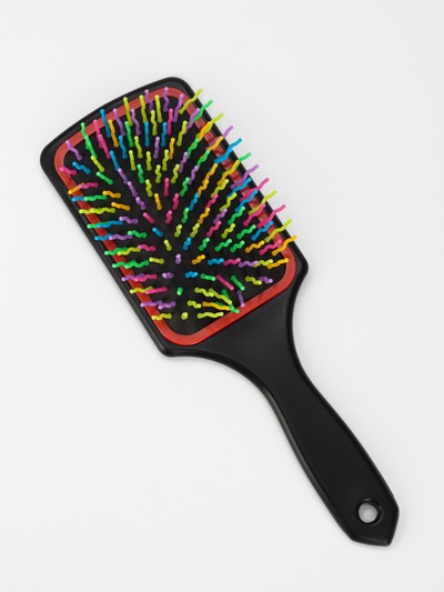 Расчёска массажная, 8×24 (±1) см, разноцветная