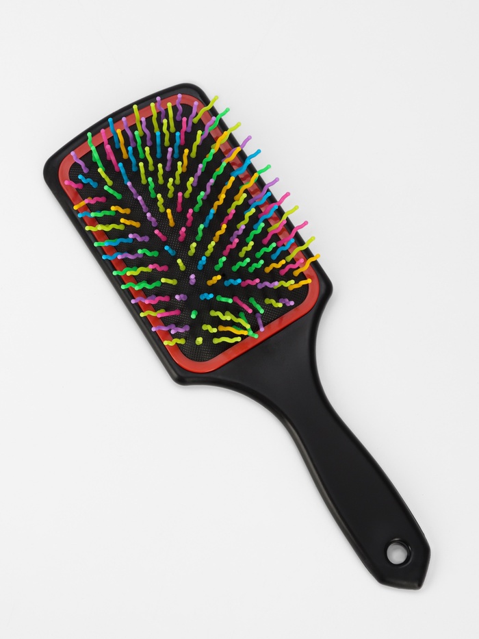 Расчёска массажная, 8×24 (±1) см, разноцветная - Фото 1