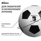 Мяч футбольный Minsa, TPU, машинная сшивка, 32 панели, р. 3 - Фото 2