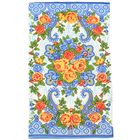 Полотенце вафельное Посадские мотивы 33*60 см +/-2 см,100% хлопок 160 гр/м - Фото 1