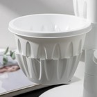 Кашпо многоярусное Plast-Avenue «Каскад», 3 шт., 700 мл, пластик, белое - Фото 5