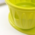 Кашпо многоярусное «Каскад», 3 шт, 700 мл, зелёное - Фото 4