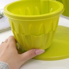 Кашпо многоярусное «Каскад», 3 шт, 700 мл, зелёное - Фото 5