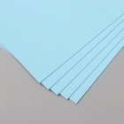Фоамиран «Нежно-голубой», 2 мм, (набор 5 листов), формат А4 - Фото 3