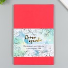 Фоамиран «Рубин», 2 мм, (набор 5 листов), формат А4 - Фото 1