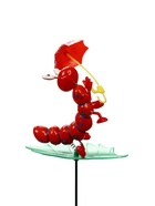 Штекер садовый «Гусеница с зонтиком», 16×13 см, h=60 см, МИКС, Greengo - Фото 18