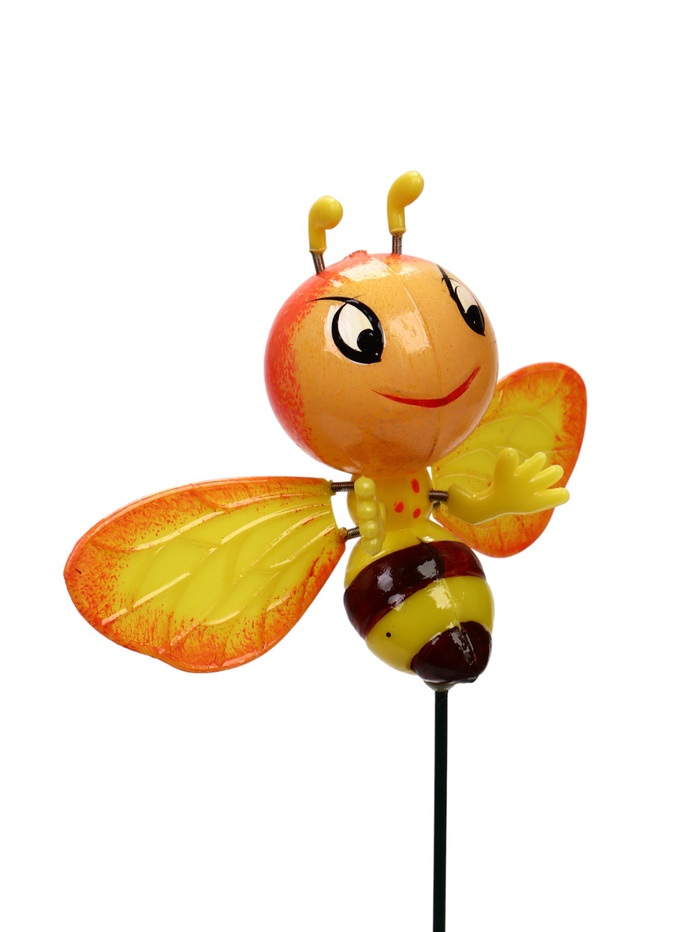 Штекер садовый «Пчёлка Жужа», 14×10 см, h=40 см, МИКС, Greengo - Фото 1