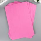 Фоамиран "Розовый зефир" 2 мм (набор 5 листов) формат А4 - фото 8269954