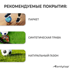 Мяч футбольный ONLYTOP, PVC, машинная сшивка, 32 панели, р. 4 - Фото 4