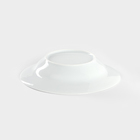 Тарелка глубокая Добрушский завод «Маки красные», 250 мл, d=20 см, фарфор, белая - Фото 3